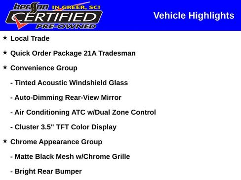 Used 2021 RAM 3500 Tradesman w/ Chrome Appearance Group AWD/4WD image 2