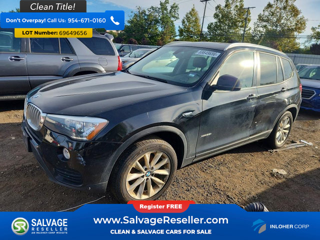 Used 2016 BMW X3 xDrive28i AWD/4WD image 1