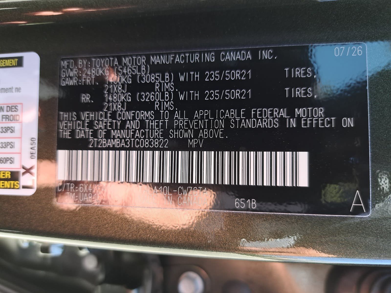 Used 2026 Lexus RX 350 Premium w/ Convenience Package FWD image 39