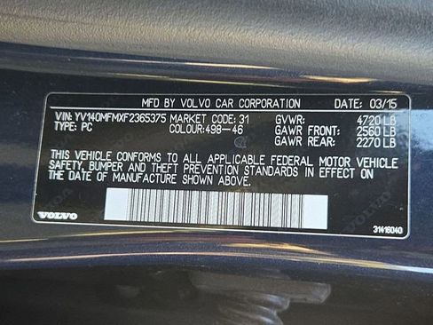 Used 2015 Volvo S60 T5 Platinum image 16