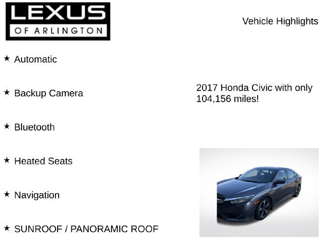 Used 2017 Honda Civic Touring image 7