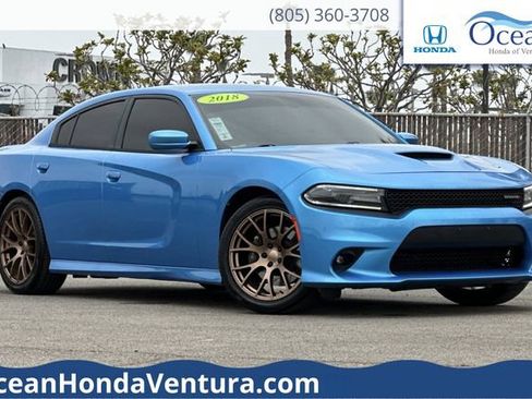 Used 2018 Dodge Charger SXT Plus w/ Performance Handling Group RWD image 1