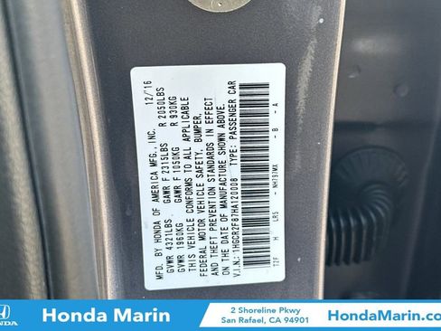 Used 2017 Honda Accord EX-L image 35
