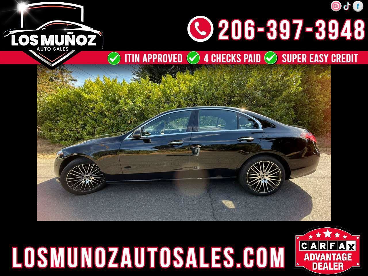 Used 2025 Mercedes-Benz C 300 Sedan image 1