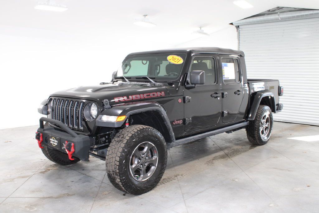 Used 2021 Jeep Gladiator Rubicon w/ Trailer Tow Package AWD/4WD image 4