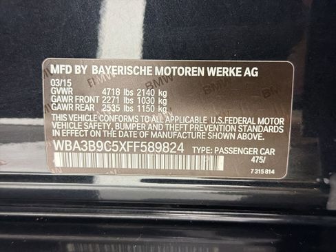 Used 2015 BMW 335i xDrive Sedan AWD/4WD image 20