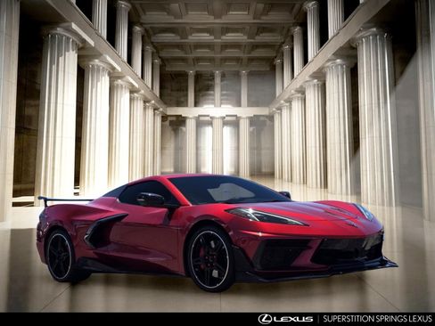 Used 2021 Chevrolet Corvette Stingray Premium Conv w/ Z51 Performance Package RWD image 2