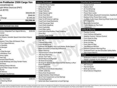 Used 2023 RAM ProMaster 2500 image 6
