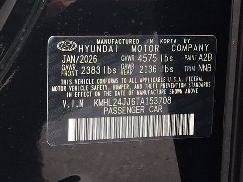New 2026 Hyundai Sonata Blue FWD image 18