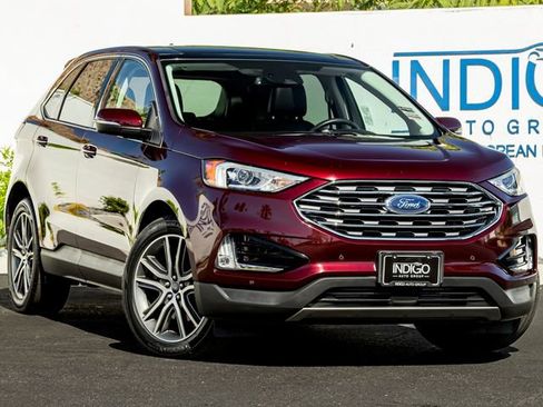 Used 2020 Ford Edge Titanium w/ Class II Trailer Tow Package AWD/4WD image 4