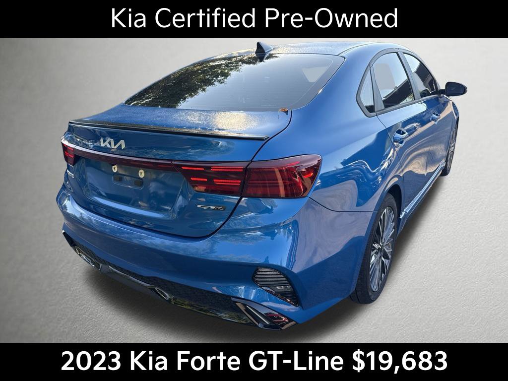 Certified 2023 Kia Forte GT-Line w/ GT-Line Premium Package FWD image 4