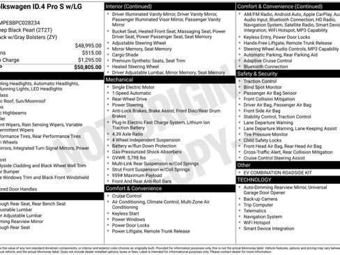 Certified 2023 Volkswagen ID.4 Pro S RWD image 2