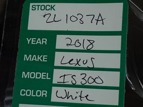 Used 2018 Lexus IS 300 AWD w/ Premium Package image 30