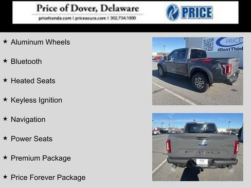 Used 2018 Ford F150 Raptor w/ Equipment Group 801A Mid image 2