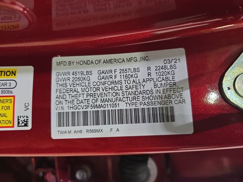 Used 2021 Honda Accord EX-L image 32