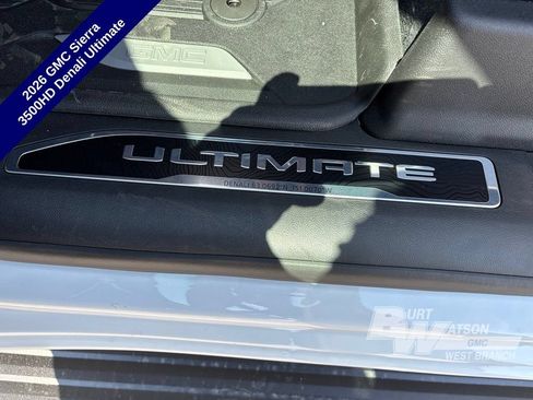 New 2026 GMC Sierra 3500 Denali Ultimate w/ LPO, Black Badging Package AWD/4WD image 26