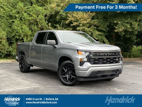 Used 2024 Chevrolet Silverado 1500 Custom AWD/4WD image 1