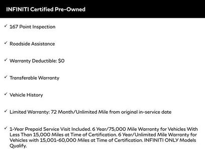 Certified 2022 INFINITI QX80 Sensory w/ Cargo Package