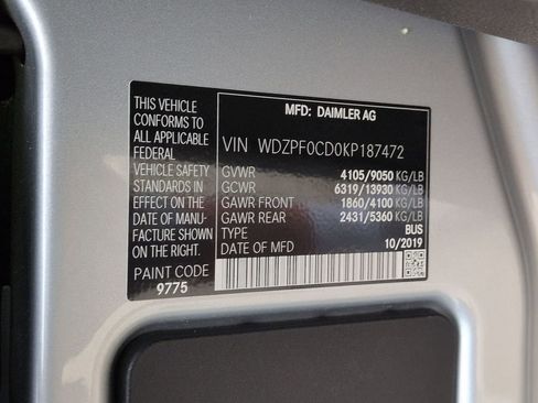 Used 2019 Mercedes-Benz Sprinter 2500 image 28