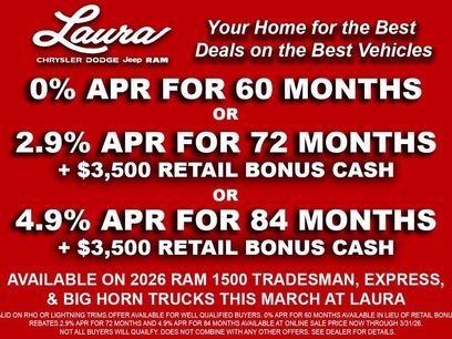 New 2026 RAM 1500 Big Horn