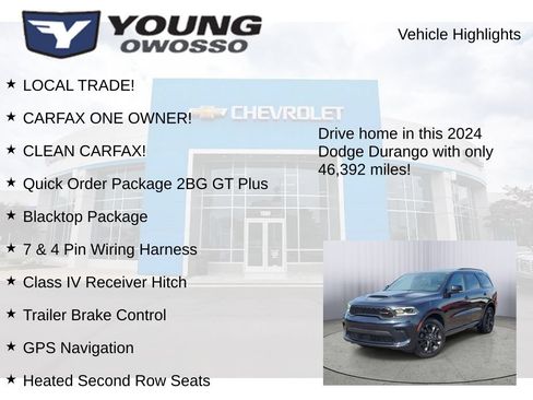 Used 2024 Dodge Durango GT AWD/4WD image 8