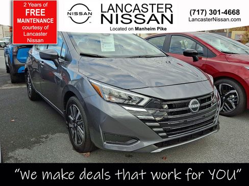 New 2025 Nissan Versa SV w/ Trunk Package image 1