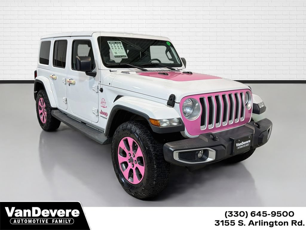 Used 2018 Jeep Wrangler Unlimited Sahara AWD/4WD image 1