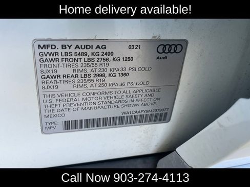 Used 2021 Audi Q5 Prestige w/ Prestige Package image 37