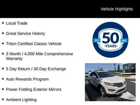 Used 2018 Lincoln MKC Select w/ Select Plus Package AWD/4WD image 5