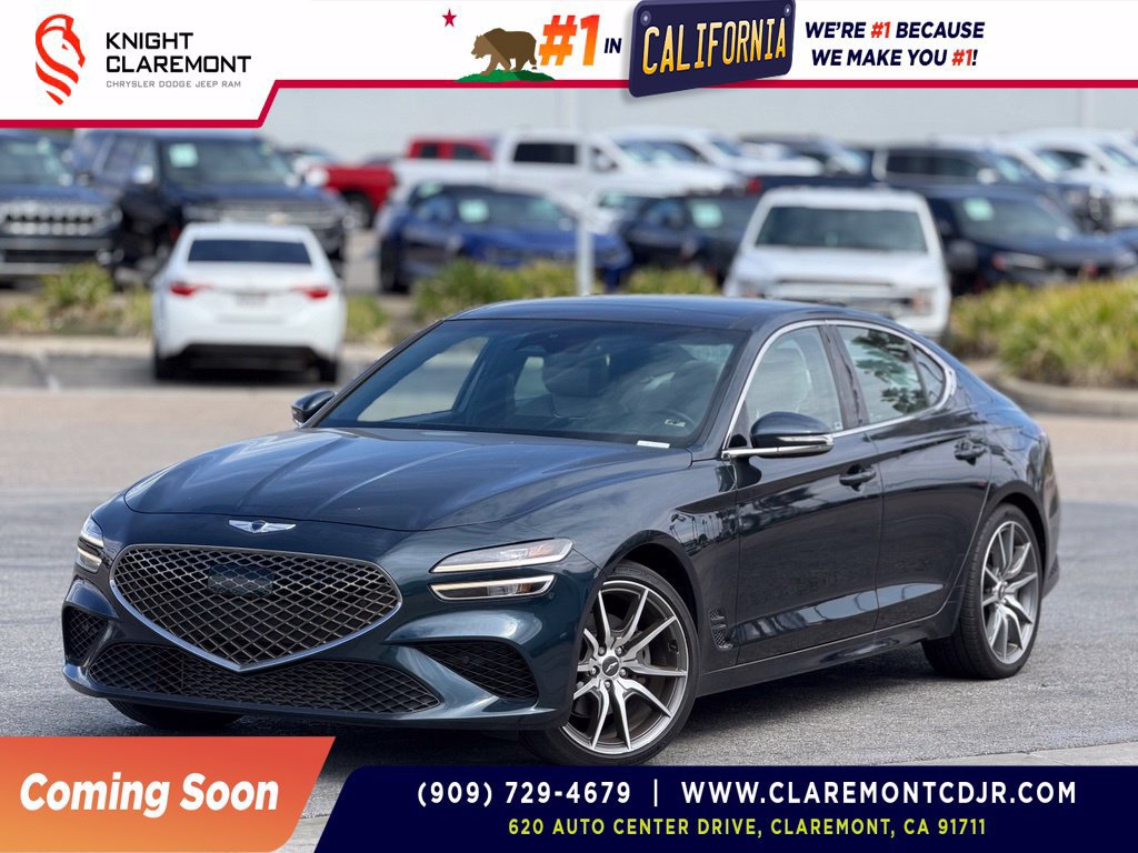 Used 2022 Genesis G70 2.0T w/ Prestige Package RWD image 1