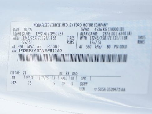 Used 2022 Ford F250 XL w/ Power Equipment Group RWD image 43