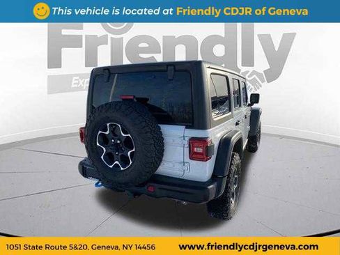 Used 2023 Jeep Wrangler Unlimited Rubicon 4xe w/ Steel Bumper Group image 5