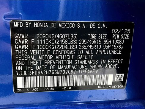 Certified 2025 Acura ADX A-Spec image 19