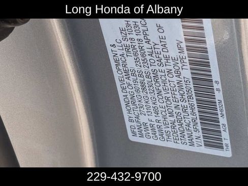 New 2026 Honda Odyssey EX-L image 20