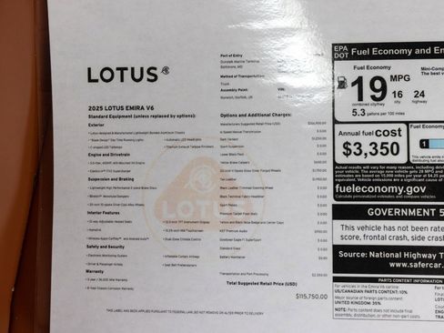 New 2025 Lotus Emira image 39