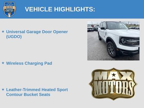 Used 2023 Ford Bronco Sport Badlands w/ Premium Package AWD/4WD image 13