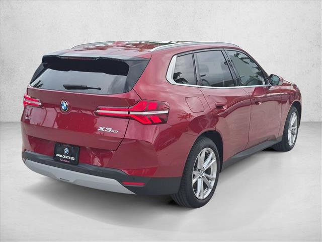 Certified 2025 BMW X3 xDrive30i w/ Premium Package AWD/4WD image 5