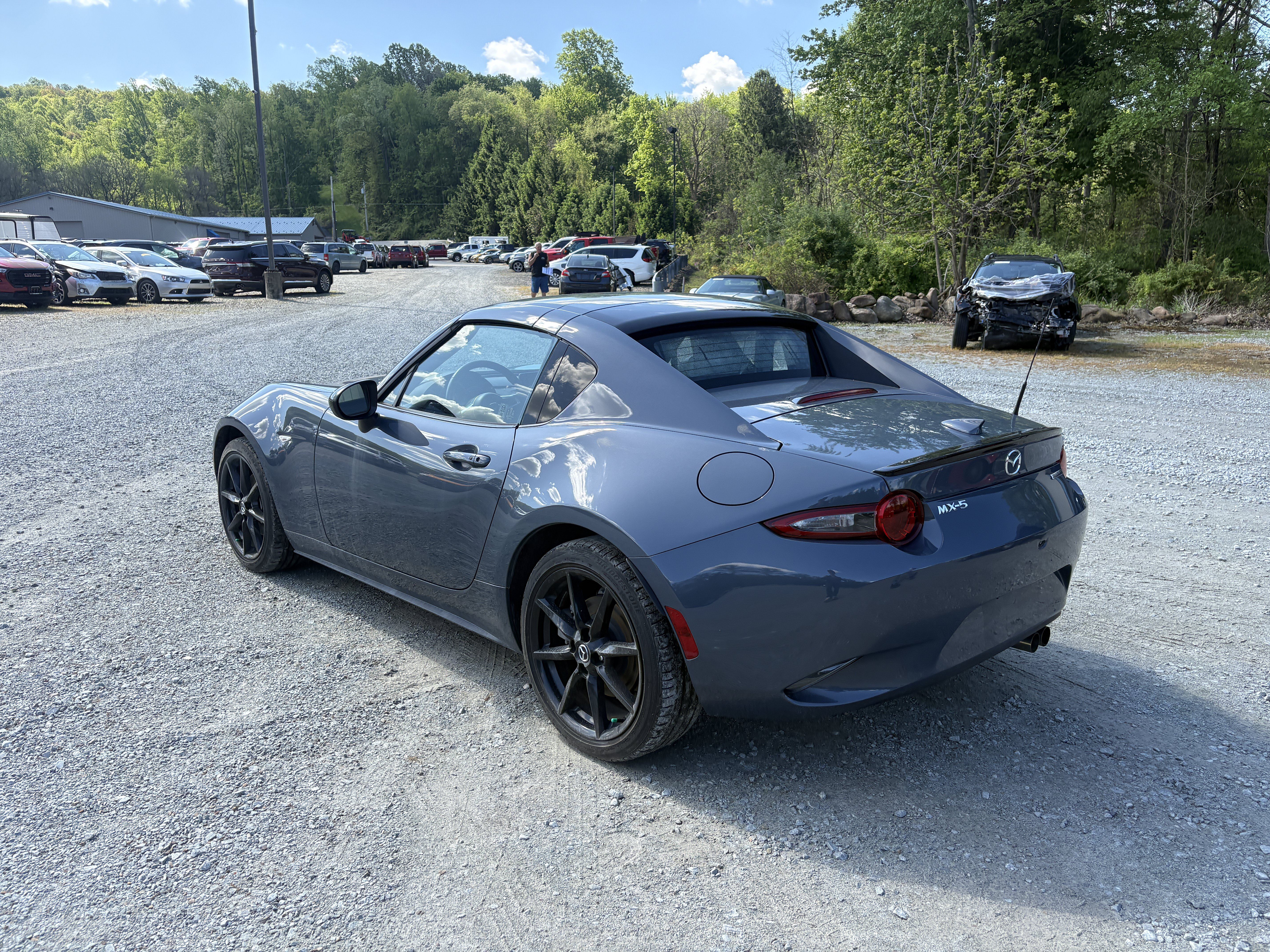 Used 2020 MAZDA MX-5 Miata RF Club RWD image 2
