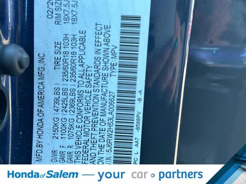 Used 2020 Honda CR-V EX image 25