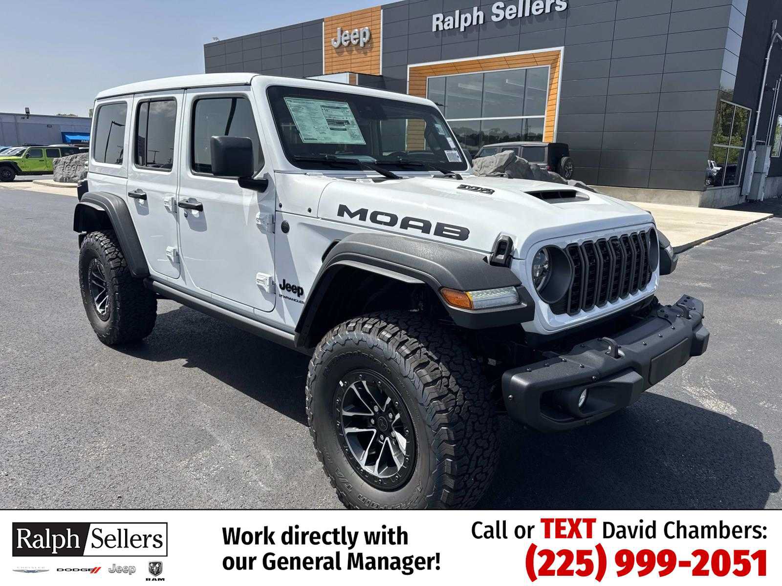New 2026 Jeep Wrangler Unlimited Rubicon 392 w/ Quick Order Package 27X Moab AWD/4WD image 1