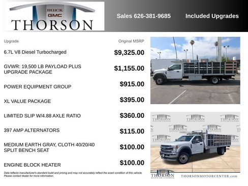 Used 2020 Ford F550 2WD Regular Cab Super Duty image 6