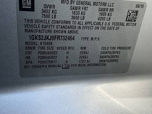 Used 2015 GMC Yukon XL Denali w/ Open Road Package AWD/4WD image 20