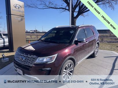 Used 2018 Ford Explorer Platinum