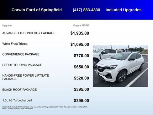 Used 2021 Buick Encore GX Essence w/ Advanced Technology Package FWD image 5