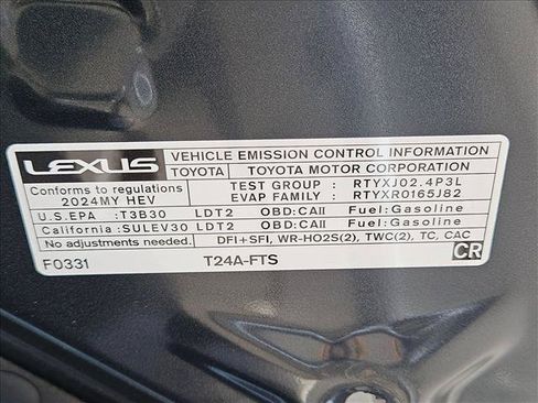 Used 2024 Lexus RX 500h F Sport w/ Convenience Package AWD/4WD image 22