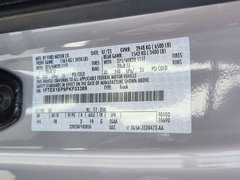 Certified 2023 Ford F150 XLT w/ Equipment Group 302A High AWD/4WD image 32