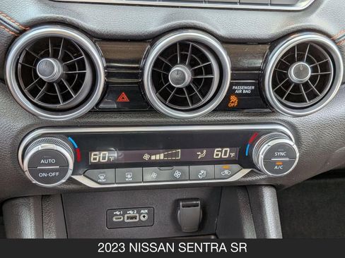 Certified 2023 Nissan Sentra SR w/ Midnight Edition Package FWD image 35