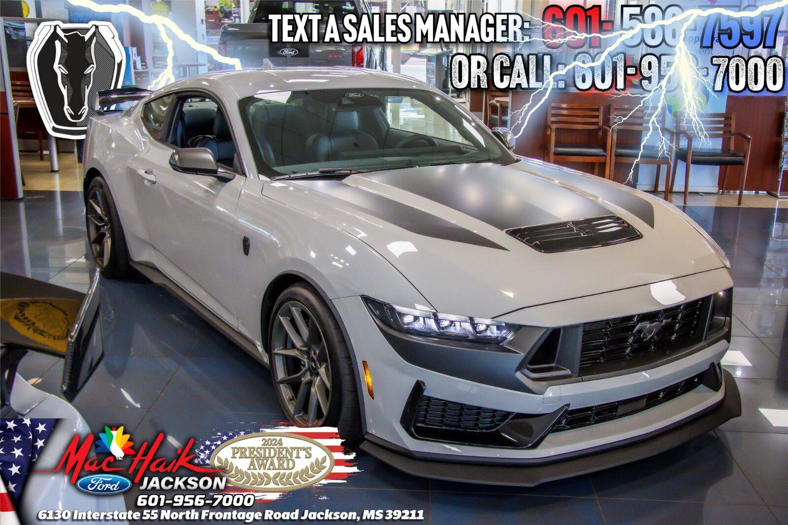 New 2026 Ford Mustang Dark Horse w/ Dark Horse Handlin Package RWD image 1