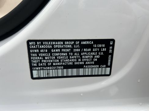 Used 2016 Volkswagen Passat 1.8T SE image 21