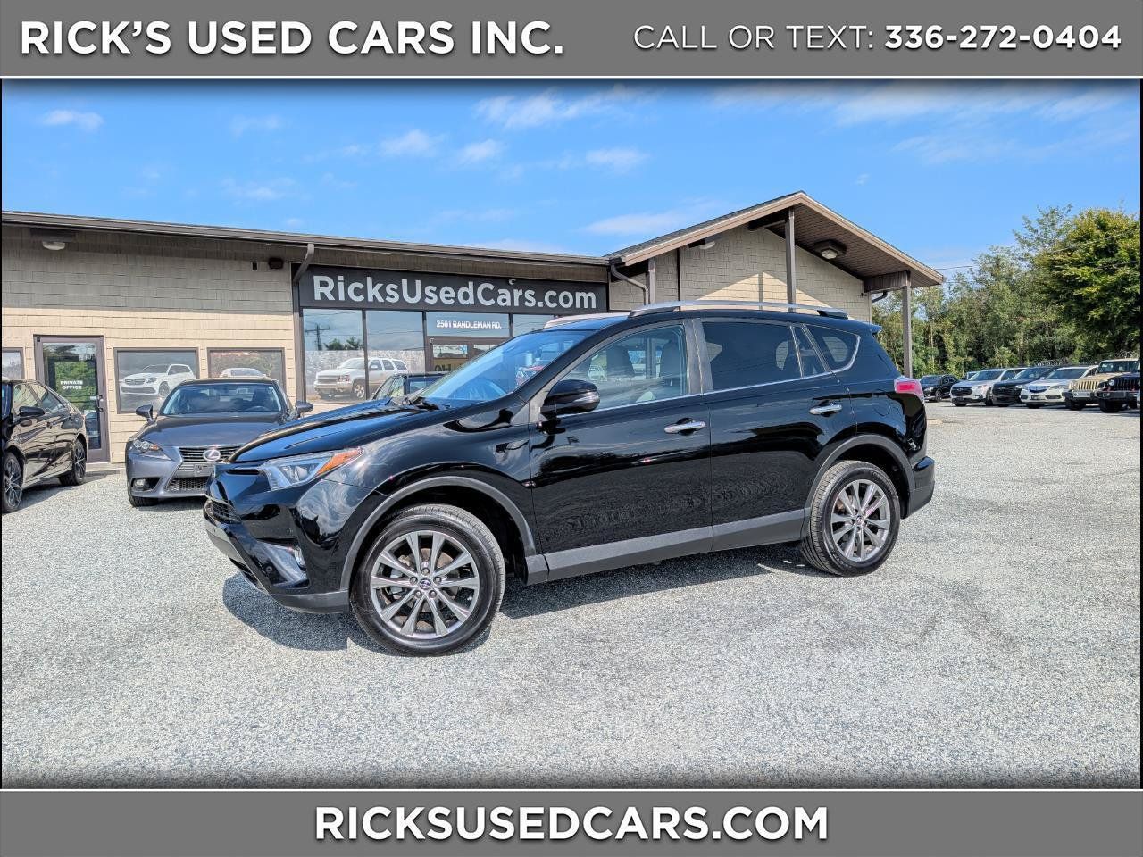 Used 2017 Toyota RAV4 Limited FWD image 1